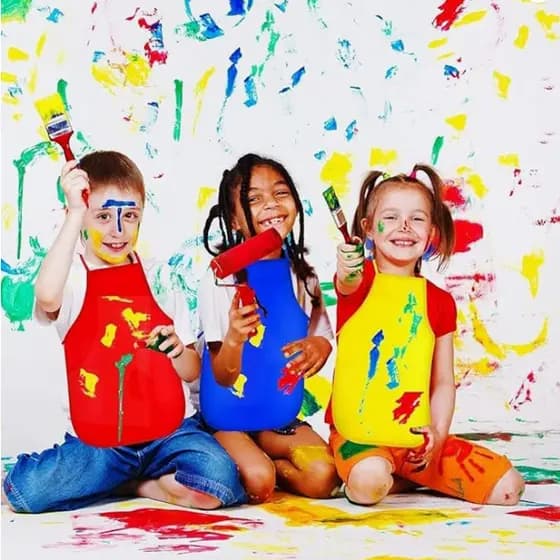 25 avental em tnt COR A SUA ESCOLHA ,unissex criança 3 a 6 anos,escola,pintor,goumet,cozinha,pintura,arte,jardim