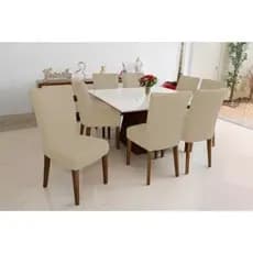 KIT COM 4 CAPA DE CADEIRA EM MALHA PREMIUM