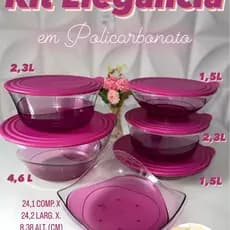 Tupperware Tigela Elegância Policarbonato