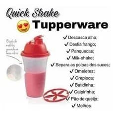 TUPPERWARE QUICK SHAKE II 500ML