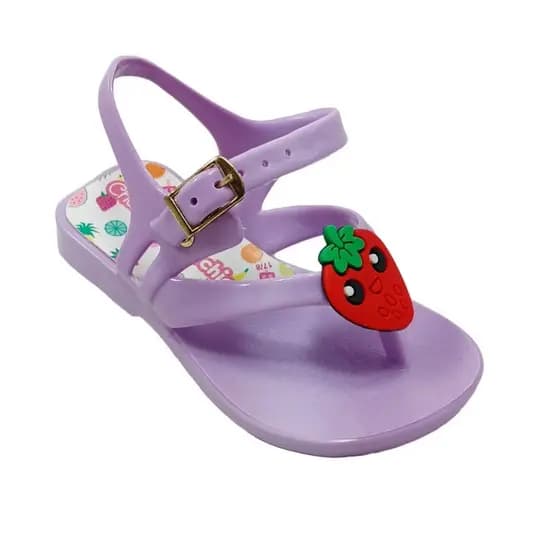 Sandalia dedo Chinelo Bebe Menina  Charmosinha Chic