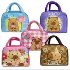 Lancheira Térmica Capivara/Bolsa Térmica Capivara - Infantil - Marca: Casita Oxford - Capacidade: 5 Litros