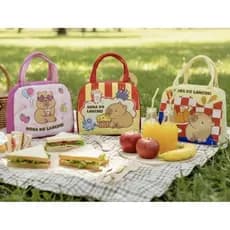 Lancheira Térmica Capivara/Bolsa Térmica Capivara - Infantil - Marca: Casita Oxford - Capacidade: 5 Litros