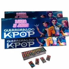 Lembrancinha  Dominó Guerreiras do K-Pop