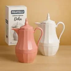 GARRAFA TÉRMICA DOHA 1L BEBIDAS QUENTES CHÁ CAFÉ