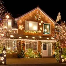 Pisca Pisca 100 Leds Decoração Casa Árvore de Natal  10M 127V Colorido Branco Amarelo com Fio Transparente/ Ano Novo
