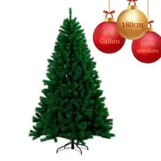 Árvore De Natal 1,80 Metros 650 Galhos Densos Premium Coleção Única Oferta Luxo