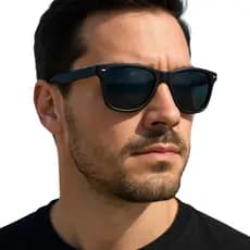 Óculos De Sol Masculino Feminino Clássico Praia Quadrado