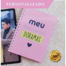Diário de Doramas - Personalizado com nome
