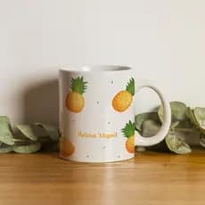 Caneca personalizada - Abacaxi