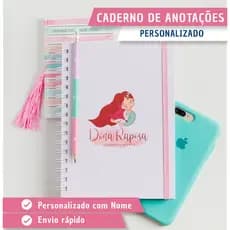 Caderno personalizado - Caderno com logotipo