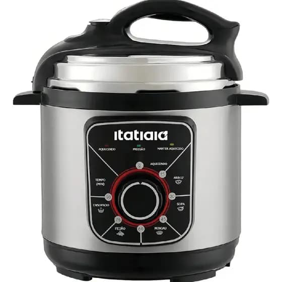 Panela Pressão Elét Itatiaia Essencial 3l 700w Inox-Pt 220v
