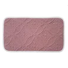 Tapete Pet 0,45 X 0,80 Cm Impermeavel Tam: Un Cor: Rosa