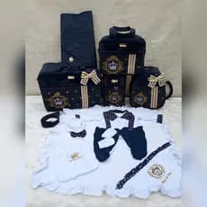 Bolsas de bebe saída maternidade 6peças enxoval menino/menina