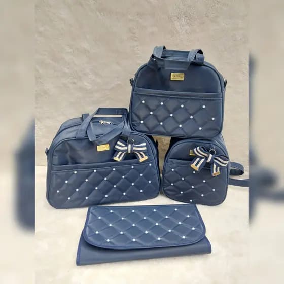 Kit bolsas mala saída maternidade enxoval para menino/menina
