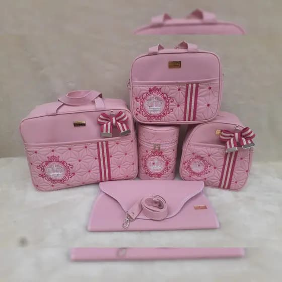 BOLSAS DE BEBÊ COM LUXO 5PÇS