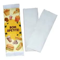Guardanapo Sachê para Restaurantes, Hamburguerias e Delivery Macio 2000 sachês 4000 guardanapos