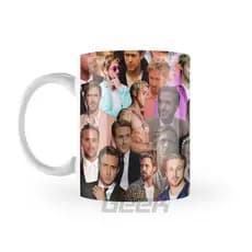 Caneca Ryan Gosling colagem fotos Noah Diario de uma paixao