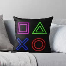 Almofada gamer controle de playstation almofada decorativa decoração quarto de jogos M10