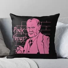 Almofada Pink Freud psicanálise psicologia pink floyd