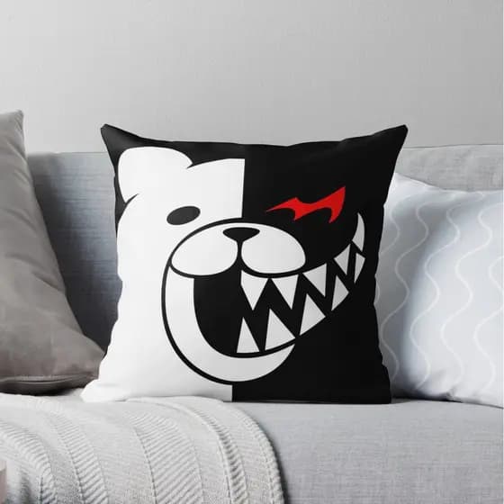 Almofada gamer Danganronpa urso Monokuma jogo Enoshima