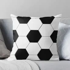 Almofada Futebol Estampa de bola de futebol presente e decoração