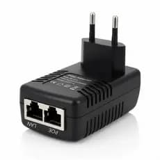 Fonte PoE 24V 1A Injetora Bivolt Para Antena Rádio Internet Via Rádio Access Point RJ45 NanoStation Rocket Bullet