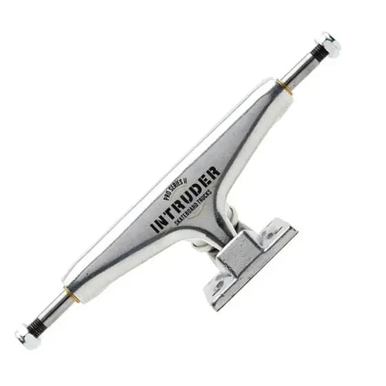 Truck para Skate Intruder Pro Series Silver 149mm Mid (Par) Truck de Skate Profissional