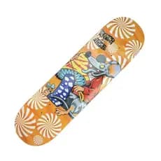 Shape para Skate Trick or Treat Rato 8,25 Shape de Skate Profissional