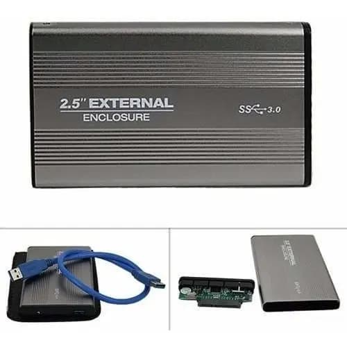 Case Gaveta Externa  Usb 3.0 E 2.0 P / Hd 2,5 Sata