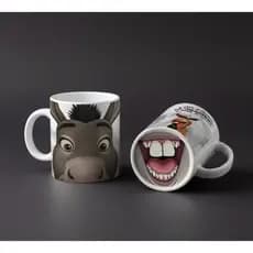 caneca personalizada Burro amigo do Shrek a gente já chegou tá chegando e agora com boca no fundo