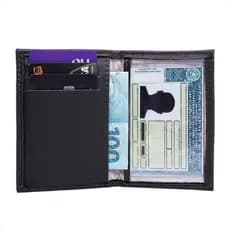 Carteira Masculina/Feminino Slim Porta Cartão CNH / Compacto / PT / Porta CNH / Porta Documento