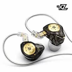 Fone KZ EDX Pro Original Grave Forte | Com e Sem Microfone | Gamer Música Alta Qualidade