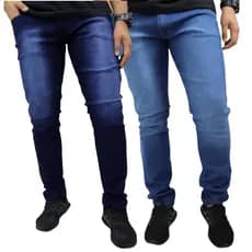 Kit 2 Calças Masculinas Jeans Premium