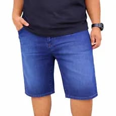 Bermuda Jeans Plus Size Masculina Premium - AREL Basics