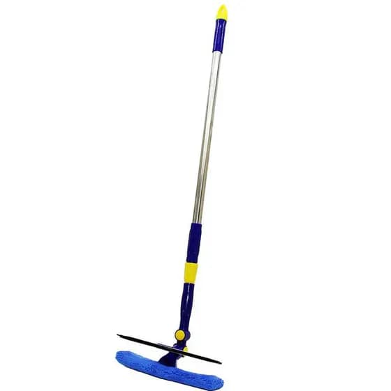 Rodo Limpador Vidro Janela Telescopico Extensivel Giratorio 360 Espelho Vidraçaria Mop Haste Flexivel Limpeza