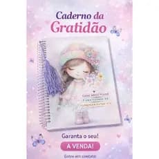 CADERNO DA GRATIDÃO 100 PÁGINAS A5