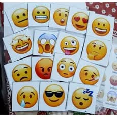Jogo Cards das Emoções Emoji