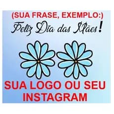 100 TAGS 7X5 PERSONALIZADOS COM BRINCO PÉROLA