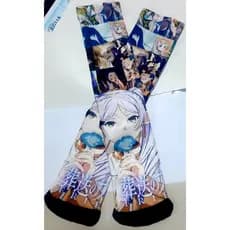 meia personalizada personagens anime e outros