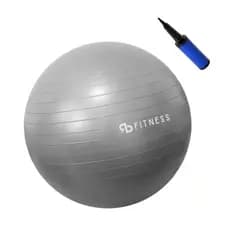 Bola Yoga Suiça Pilates Abdominal Gym 75cm Bomba Grátis