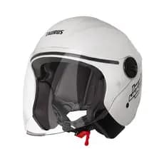 Capacete Aberto Taurus Joy23 Branco Open Face