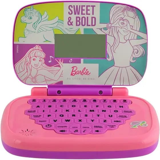Laptop Barbie  Bilingue - Candide (Crianças a partir de 03 anoa)