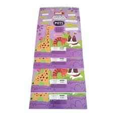 Bloco Colorê Atividades Divertidas Pets  20 Folhas Para Colorir
