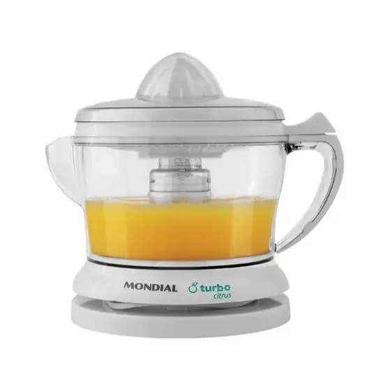 Espremedor de Frutas Mondial E-01 Elétrico 25W Branco 110V