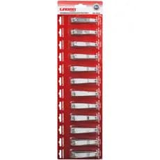 Cortador de Unha Grande Cartela com 12 Unidades  GD 3033