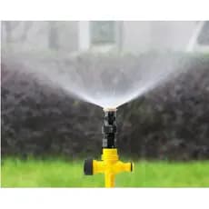Aspersor De Irrigação Ajustável Rotativo Bocal Automático Ferramenta Agrícola Para Gramados Jardim