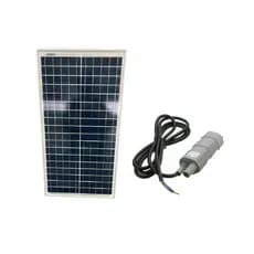 Bomba de Água Submersível Com Painel Placa Energia Solar Campista Aquário Liga na Bateria de Carro