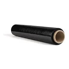 Bobina/rolo Filme Stretch 500mm X 0,025 Mic Preto 3kg