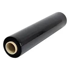 Bobina/rolo Filme Stretch 500mm X 0,025 Mic Preto 4kg